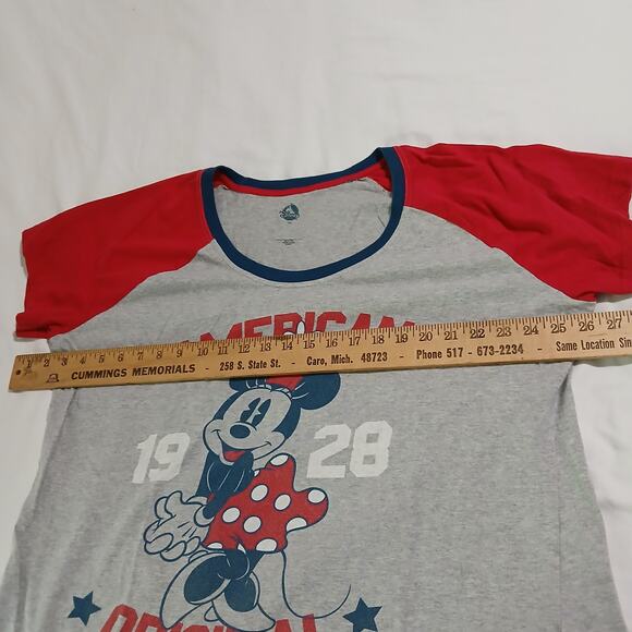 Disney Store 2XL Women's Short-Sleeved Minnie Mouse 1928 American Original Tee - Picture 9 of 11
